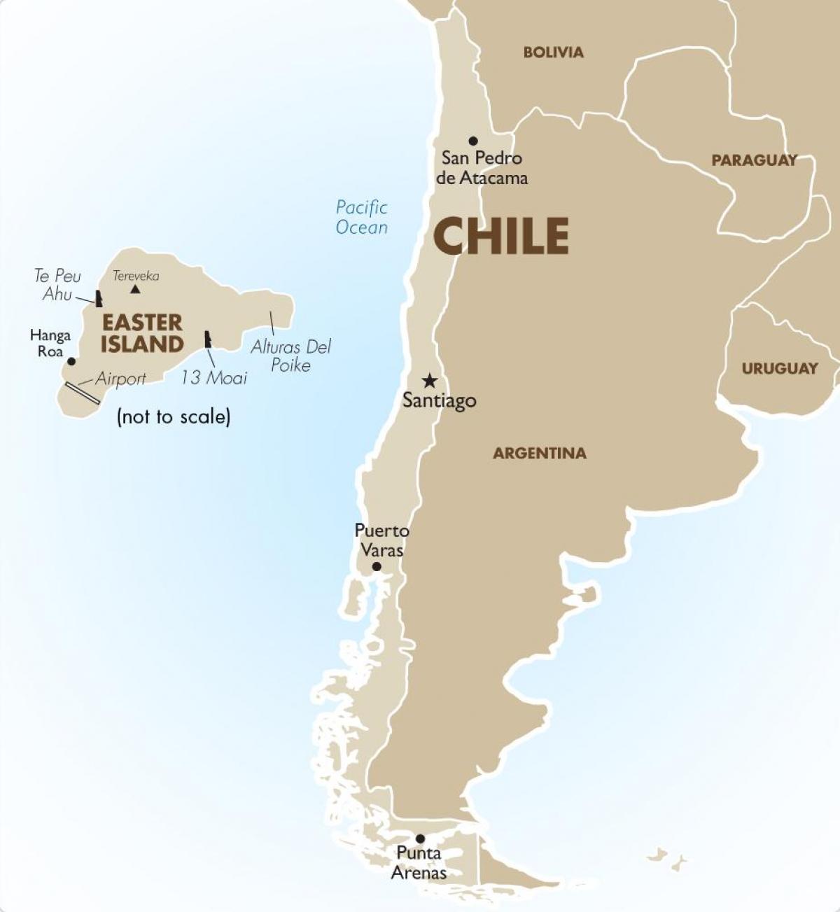 شيلي خريطة