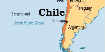 سانتياغو دي شيلي خريطة